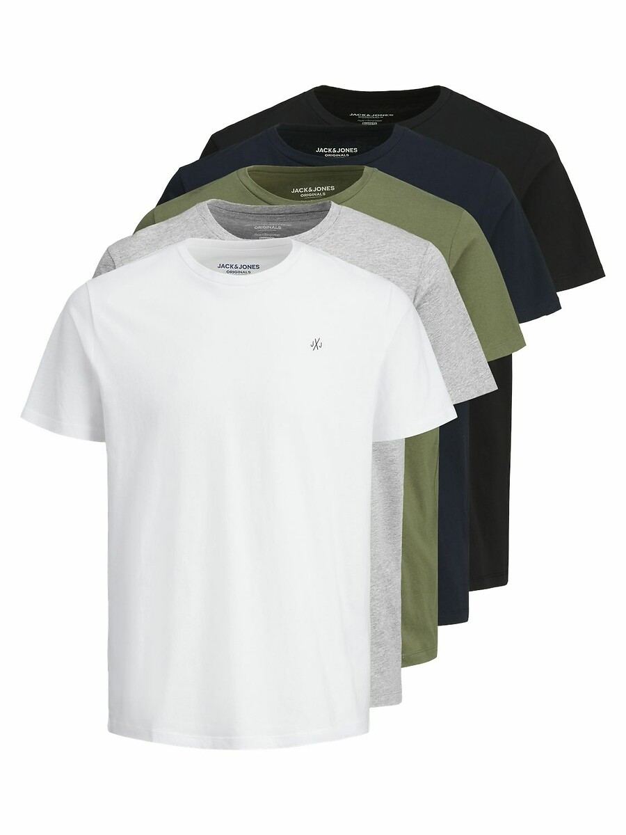 JACK & JONES<br>Conjunto de 5 camisetas