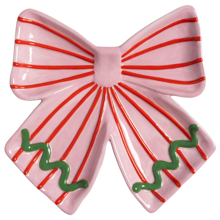 &klevering Ribbon serveerschaal Pink