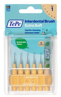 TePe Interdentale Rager Extra Soft Lichtoranje 0,45mm 6ST