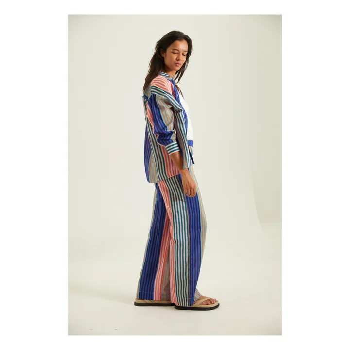 Tinsels Pantalon Pakolm Prado Rayures | Bleu