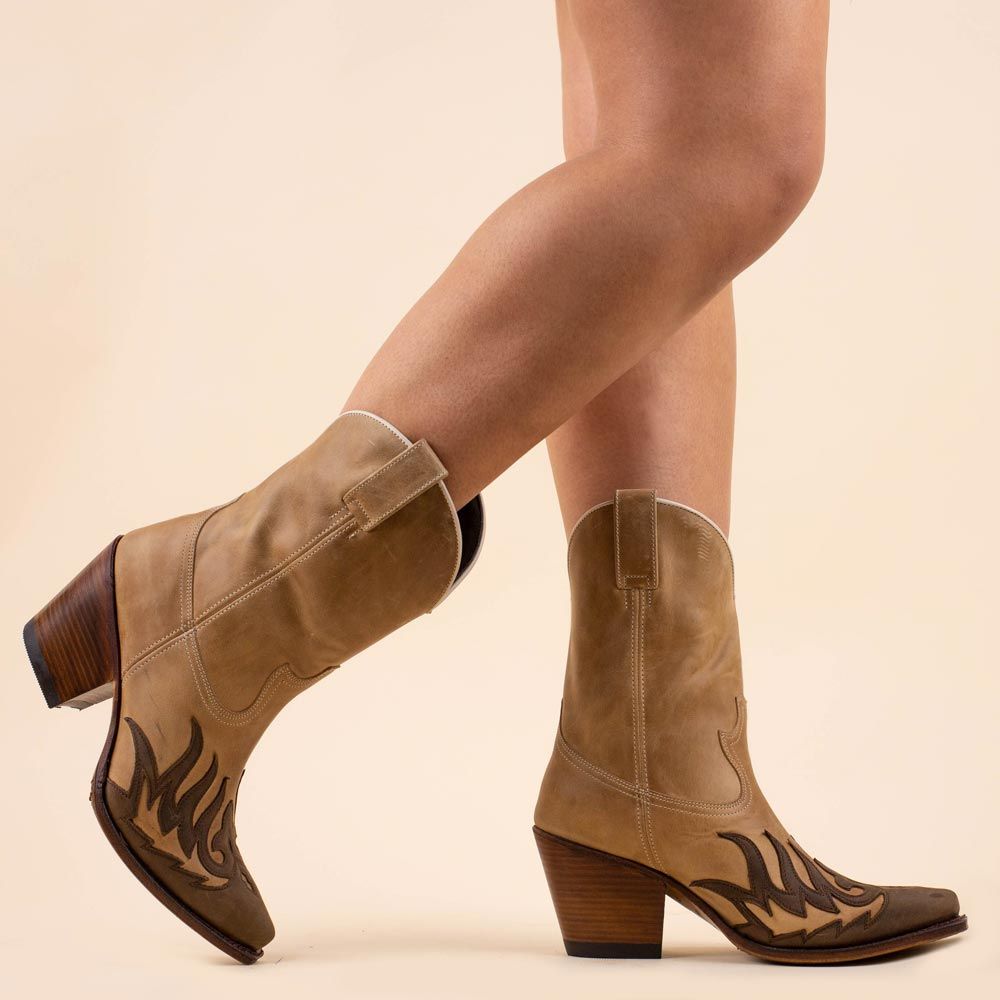 Sendra cowboyboots 18724 Floter Crema