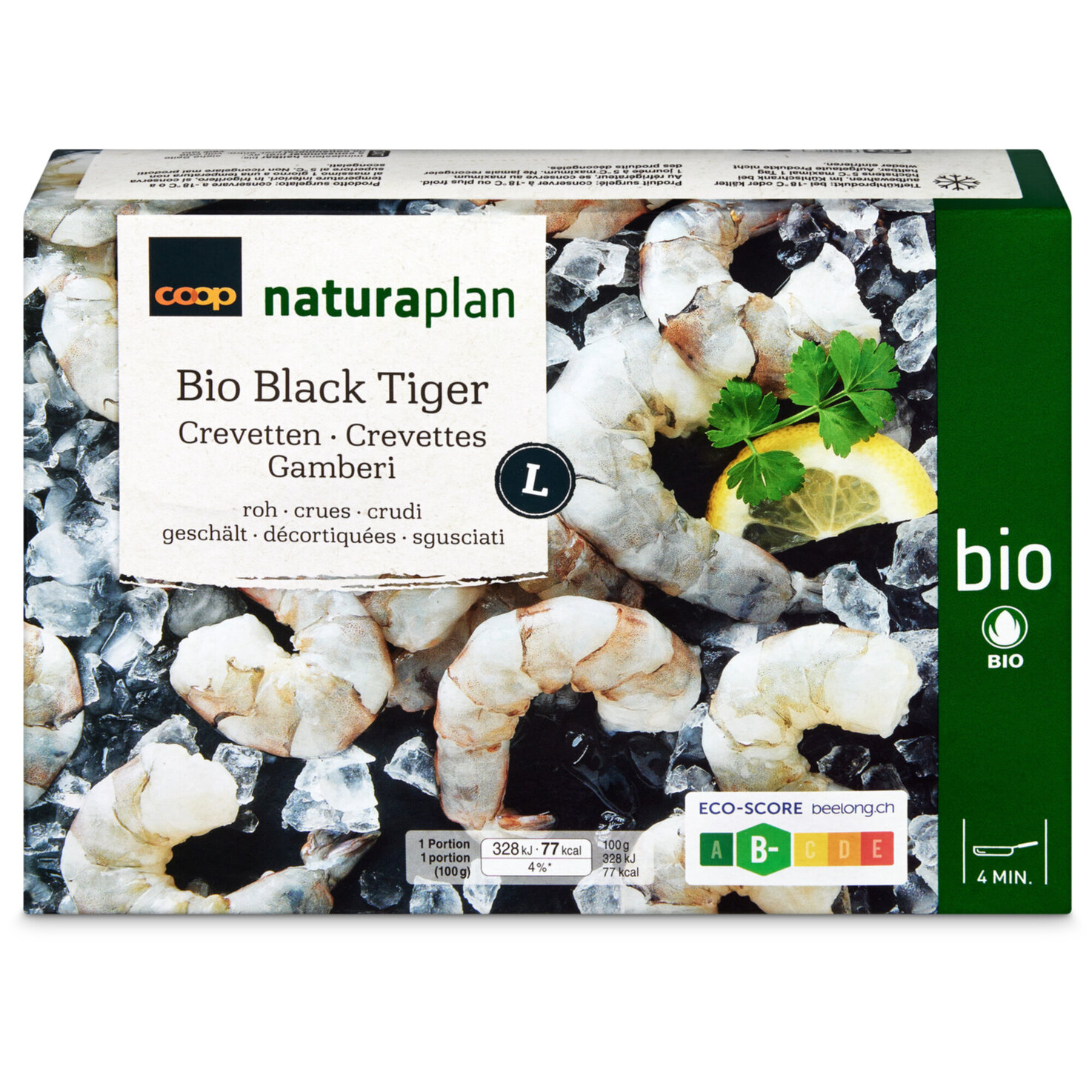 Naturaplan Bio Riesen-Crevetten Black Tiger