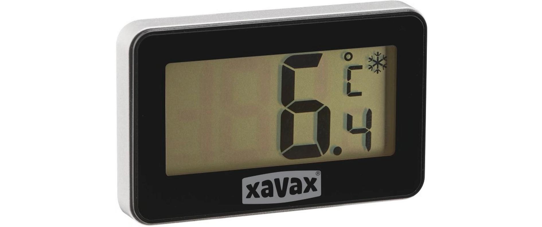 Digitales Thermometer SchwarzGefrierschrank-Thermometer