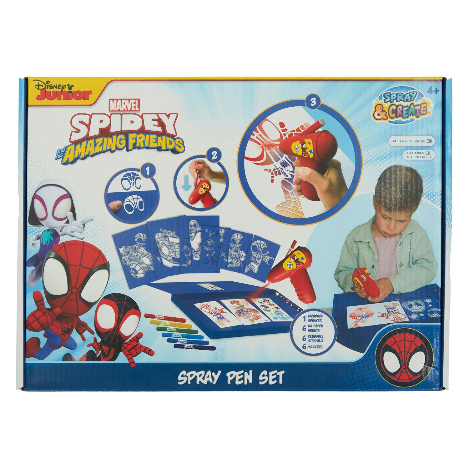 Spidey Elektrische Blaaspennen Set
