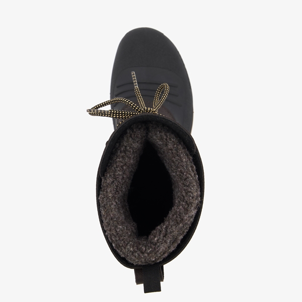 Kjelvik gevoerde heren snowboots zwart