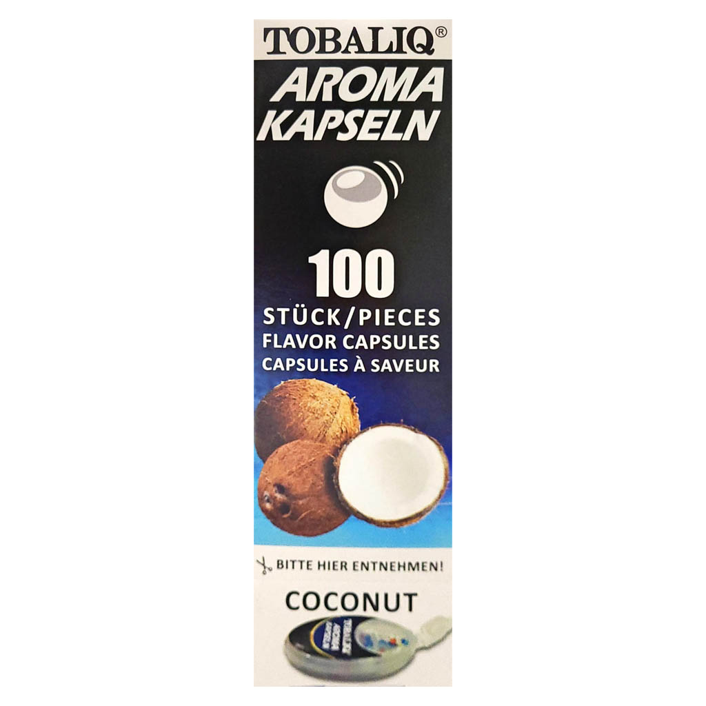 Aroma Kapseln für Ihre Zigarette 12x100 Stück=1200 Stück Coconut Geschmack