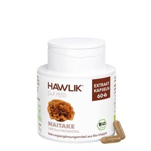 HAWLIK Maitake Extrakt Kapseln, 60 Stück