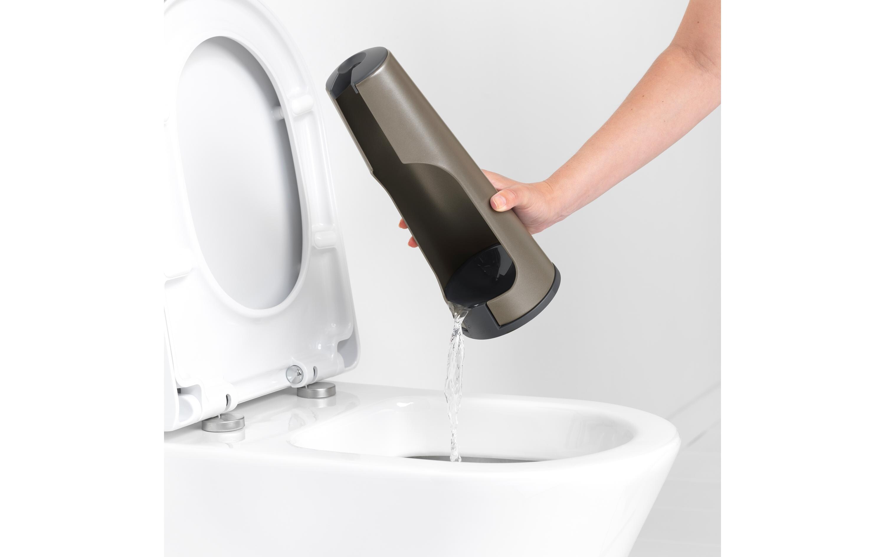 Toilettenbürste ReNew PlatinumWC-Bürste mit Halterung