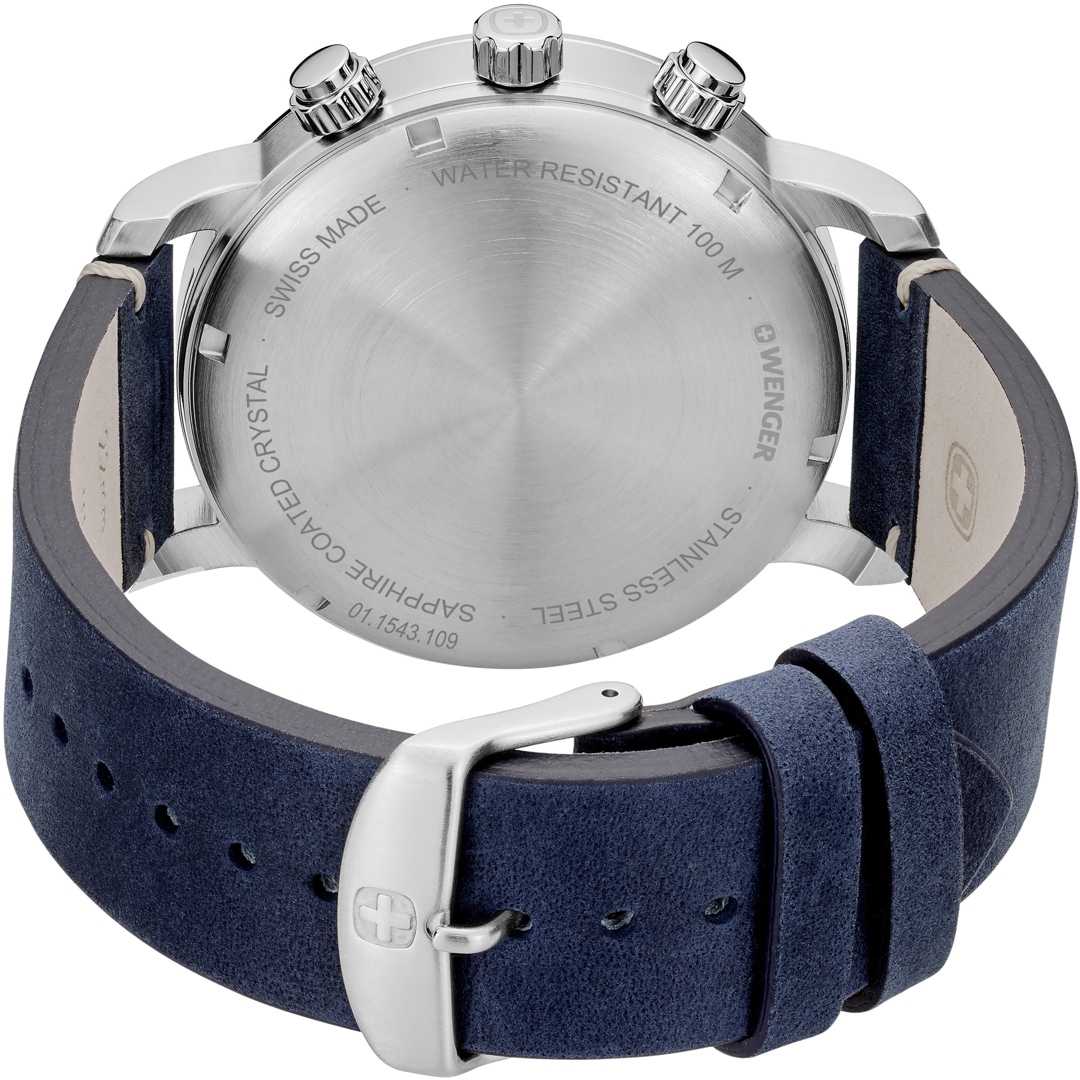 Wenger Attitude Chrono Blau Ø 44mm