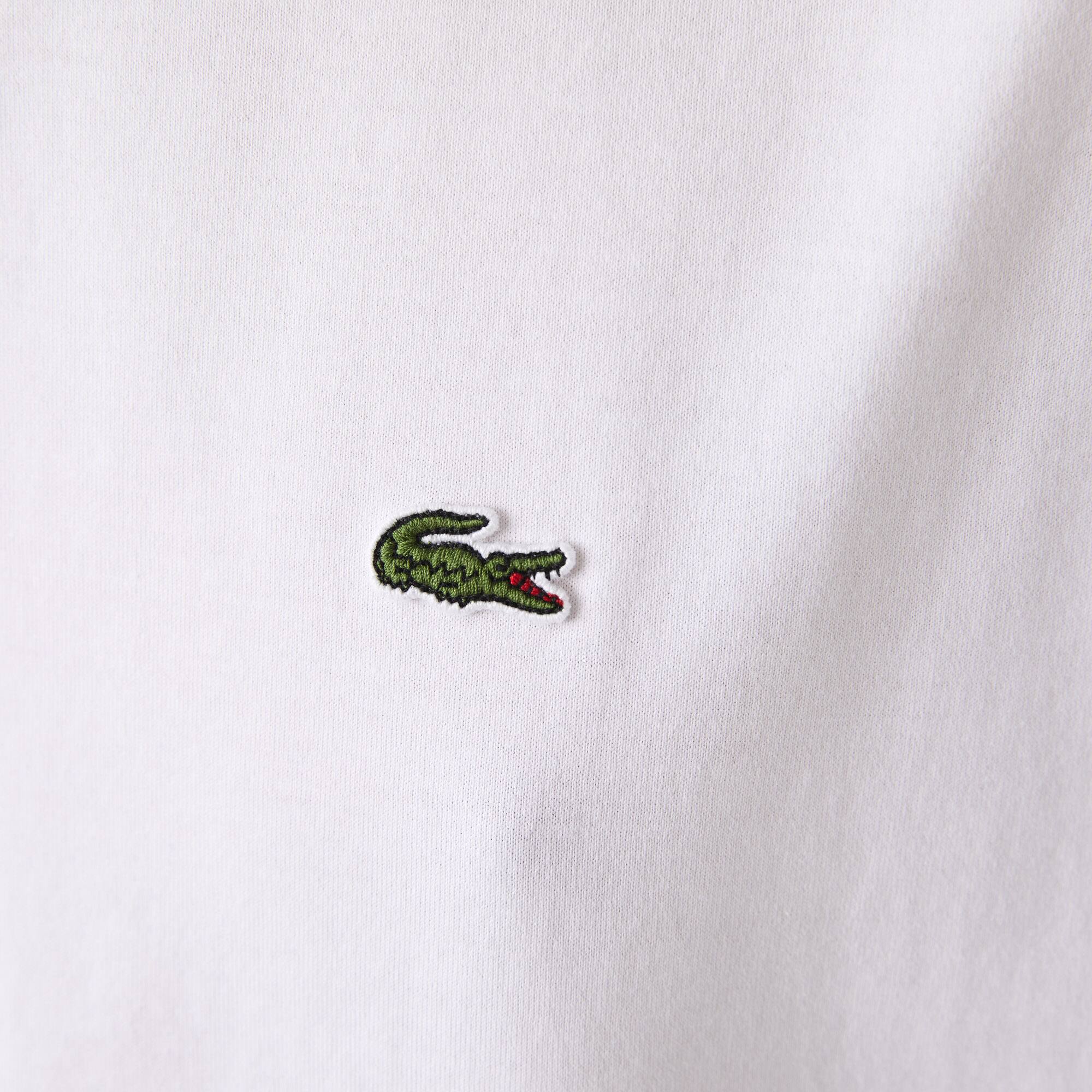 T-shirt à col rond en coton premium T-Shirts - Blanc - Lacoste - Femme