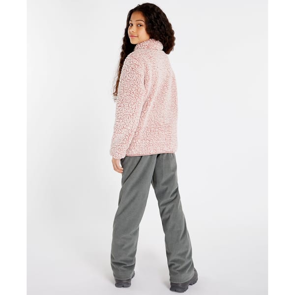 Sweat polaire PROTEST PRTLINDE JR 1/4 ZIP TOP MAUVEPINK