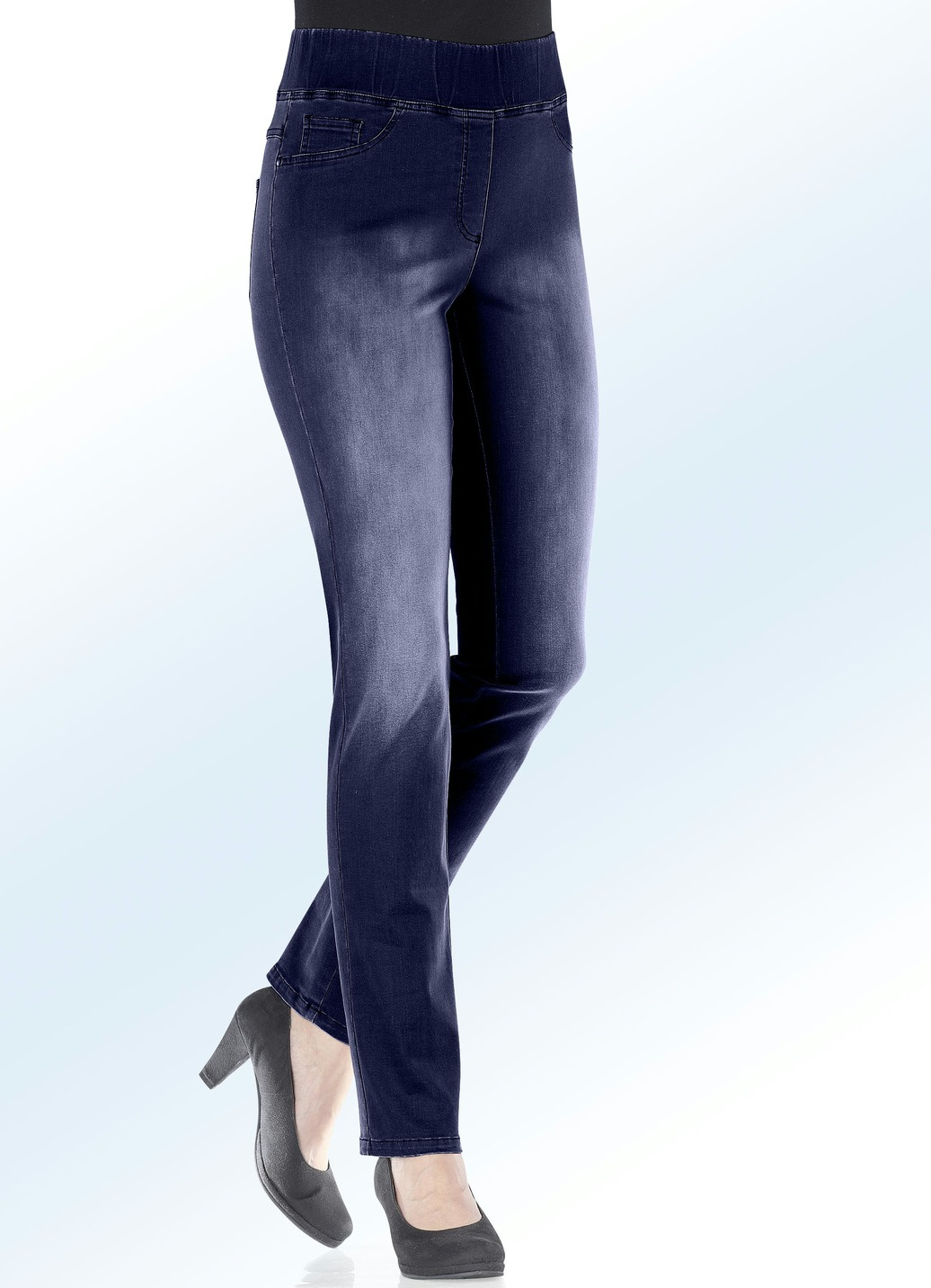 Figurformende Jeans