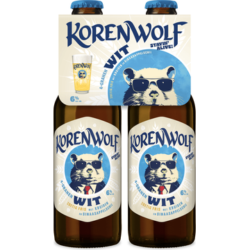 Gulpener - Korenwolf - Fles - 4 x 300ML