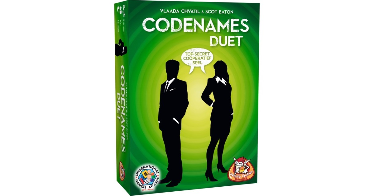 White Goblin GamesCodenames: Duet XXL Partyspel  (Nederlands, 2 spelers, 15 minuten, Vanaf 10 jaar)