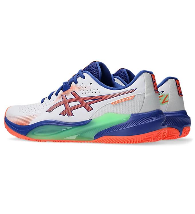 ASICS GEL-CHALLENGER 15 PADEL 1041A511 WHITE-VIVID-CORAL