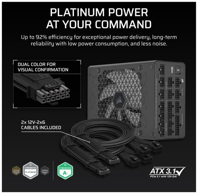Corsair HX1500i ATX strømforsyning