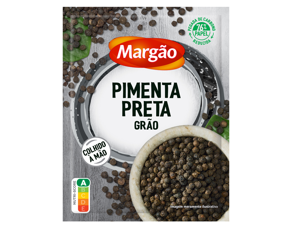 PIMENTA MARGÃO PRETA GRÃO SAQUETA 35G