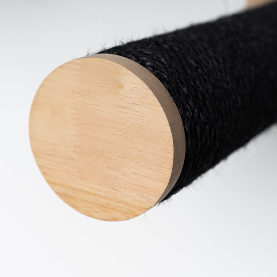 Parede de escalada para gatos - Conjunto de postes de sisal