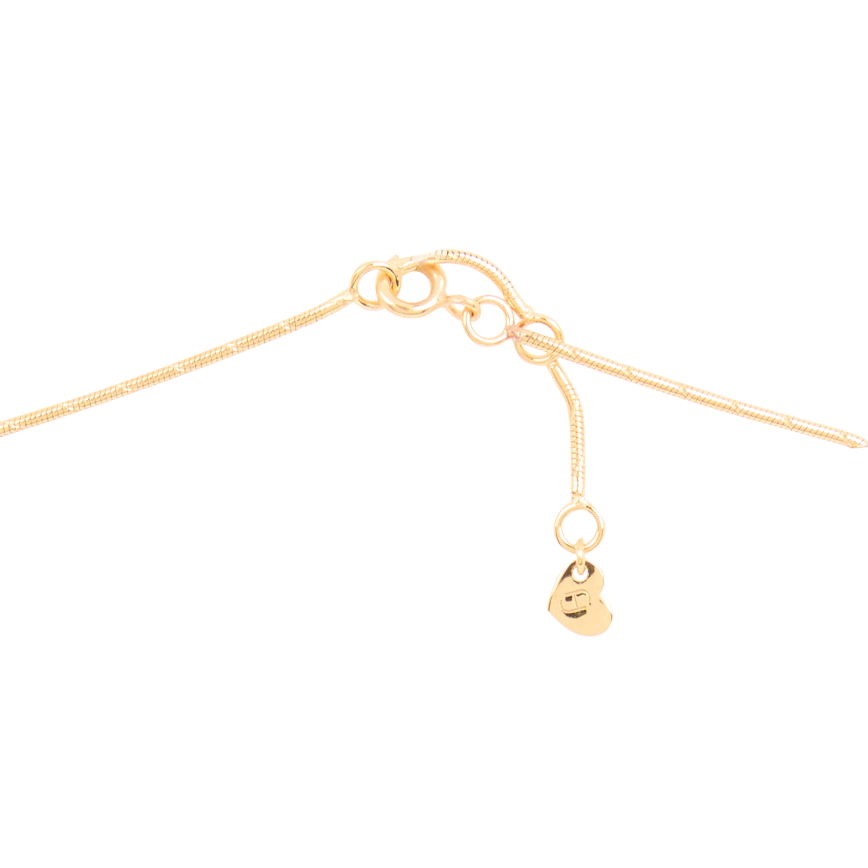 MINI LENORA - Collier en laiton doré | Vert