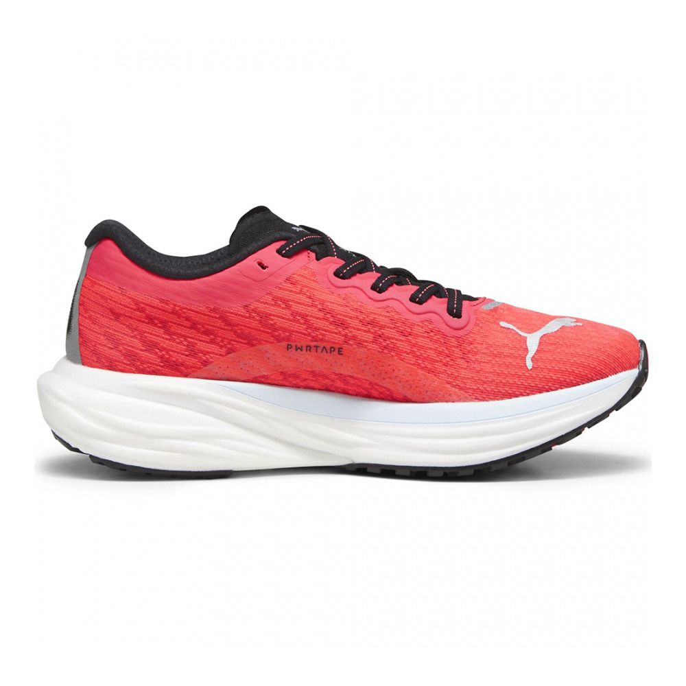 Puma DEVIATE NITRO 2 - Chaussures running Femme fire orchid/puma black/icy blue