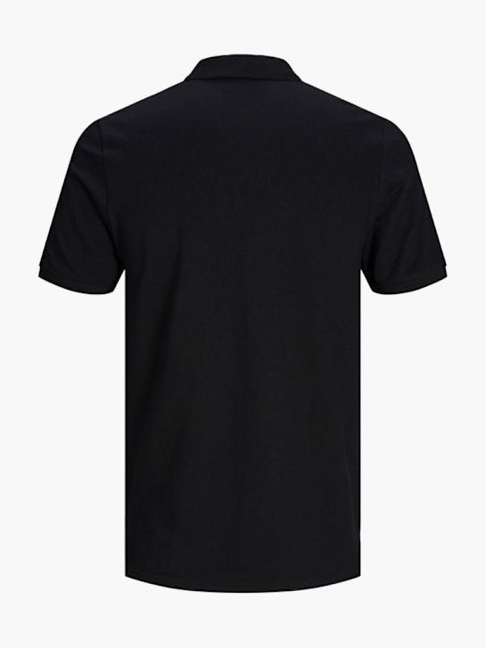 JACK & JONES Polo-Shirt Schwarz