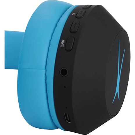Altec Lansing kids anc bt 2i1 on-ear høretelefoner - blå