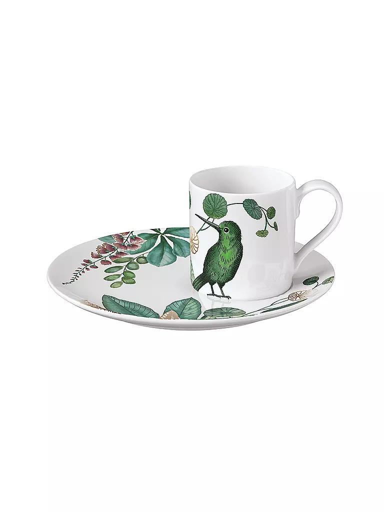 VILLEROY & BOCH SIGNATURE Mokka-/Espressotasse 0,08l Avarua Weiss bunt