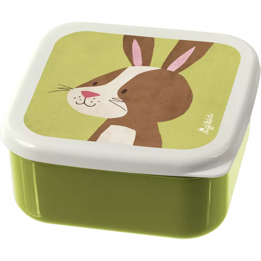 sigikid® Snackboxen 3er Set Hase Forest