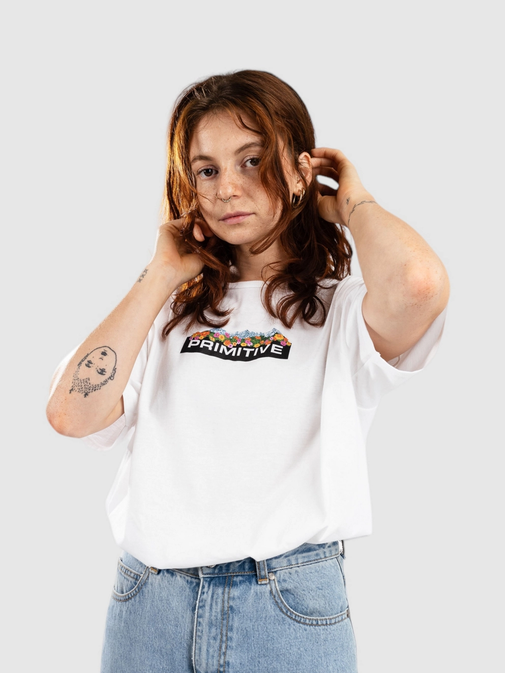 Primitive Trails T-Shirt white