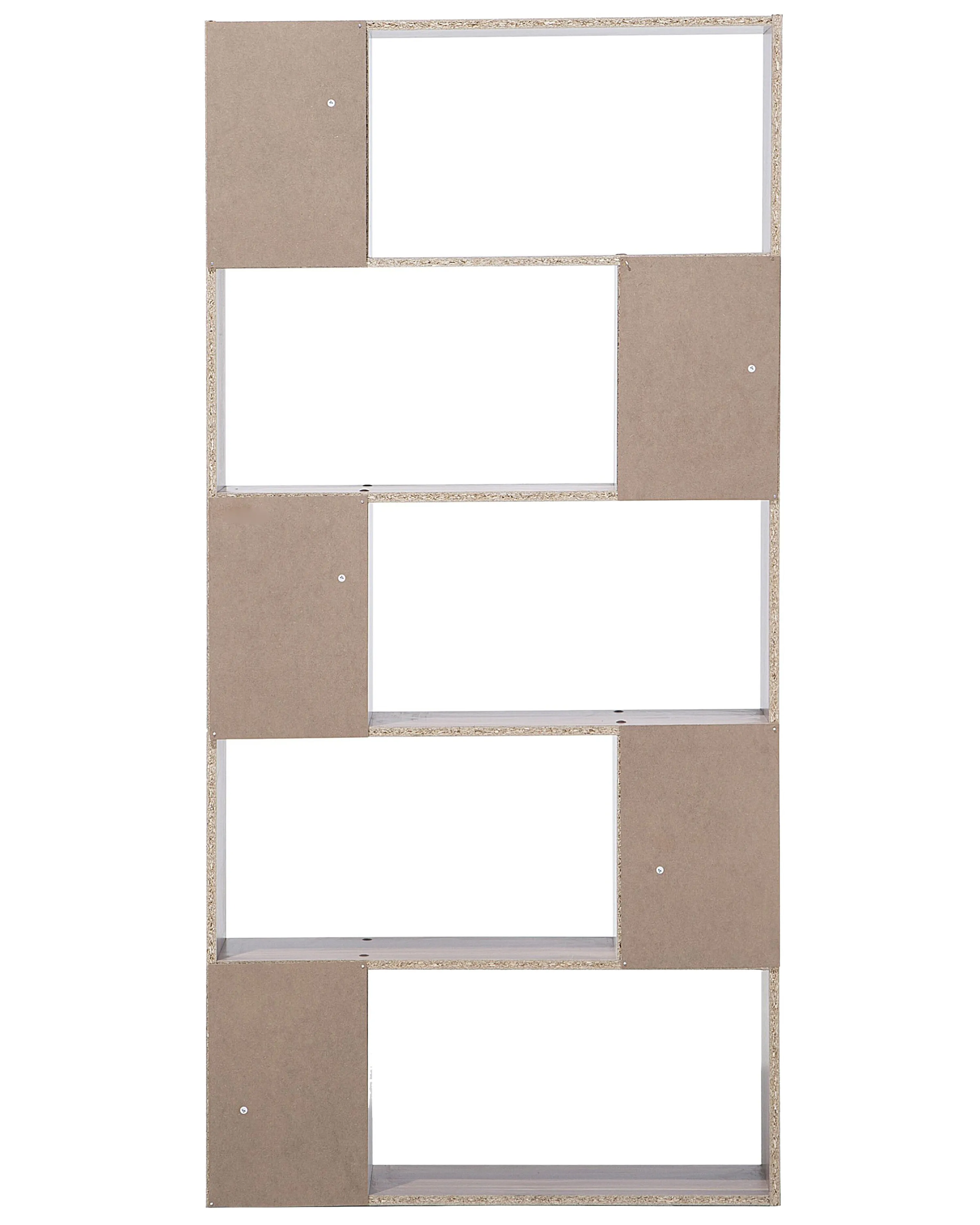 Boekenkast met 5 planken ORILLA 174 cm Donkerbruin