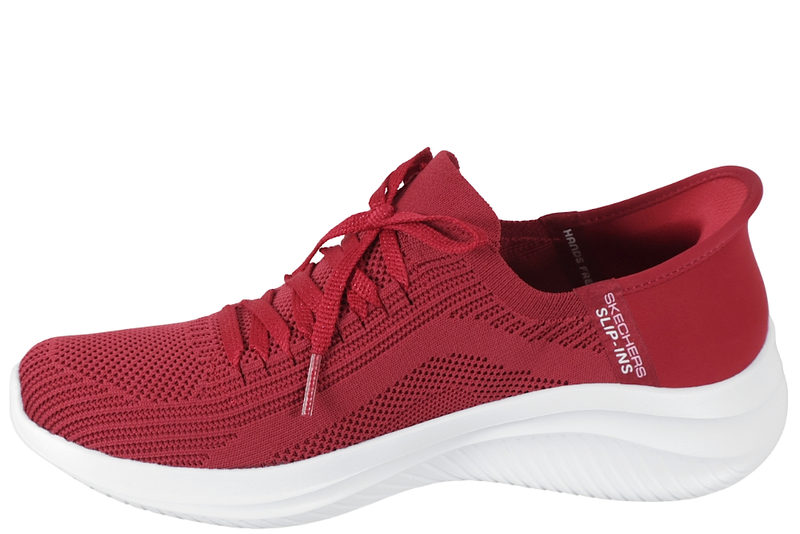 SKECHERS ULTRA FLEX 3.0 HEART ME RED SLIP-INS