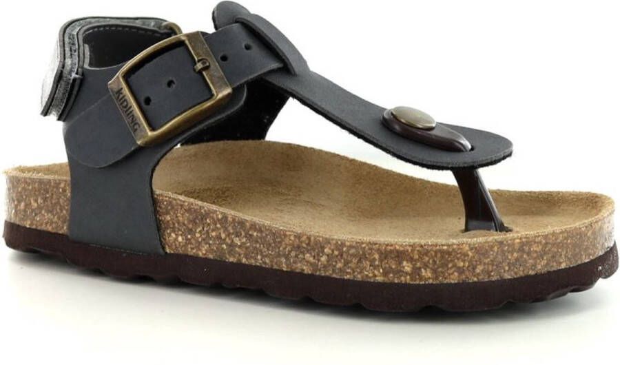 Kipling Juan 3 sandalen grijs Imitatieleer Effen 32