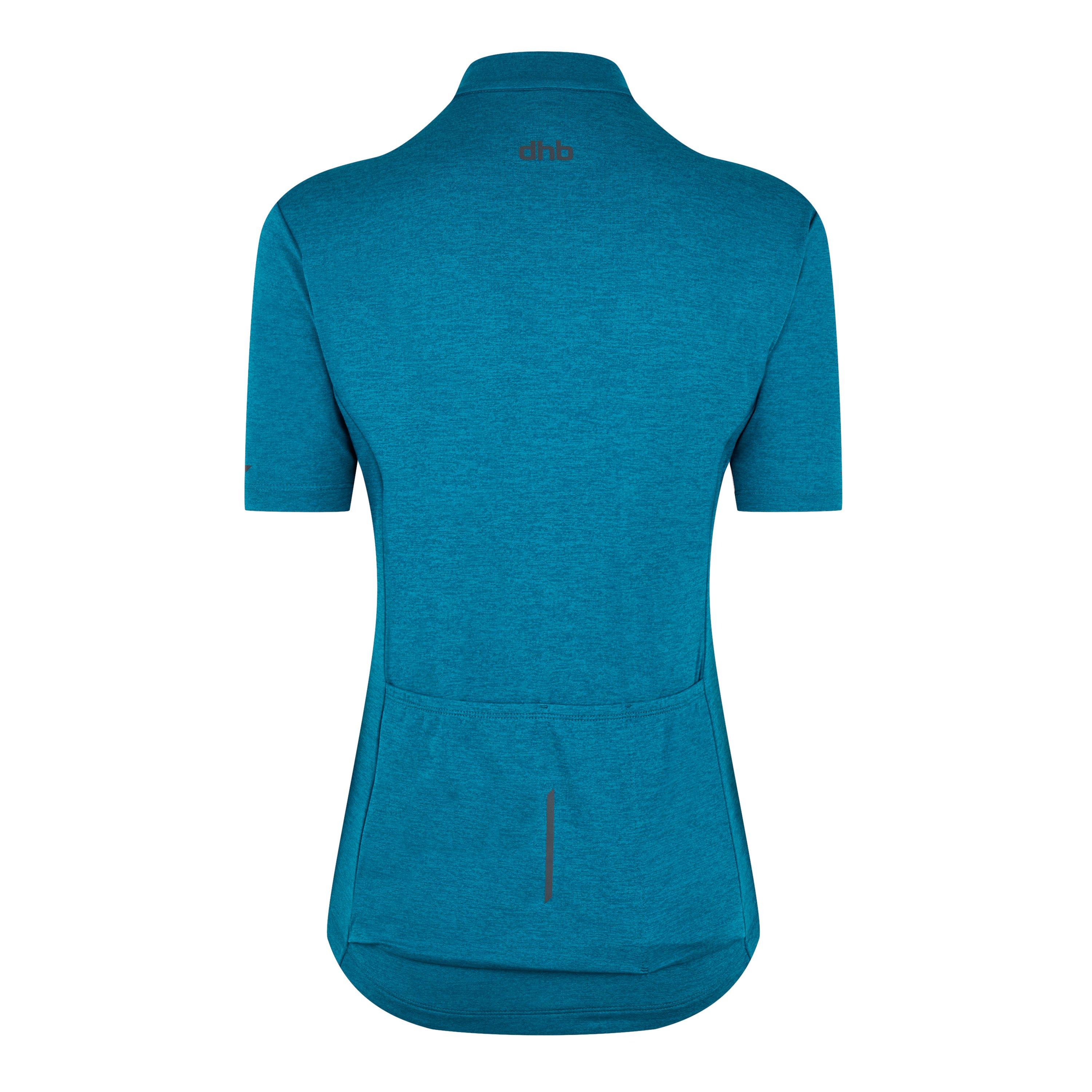 Dhb WomensquarterZip Short Sleeve Jersey 2.0