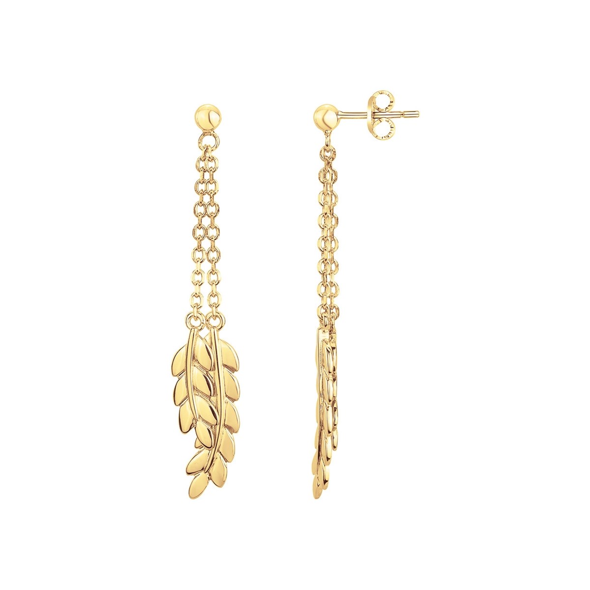 Boucles d'oreilles en Plaqué Or