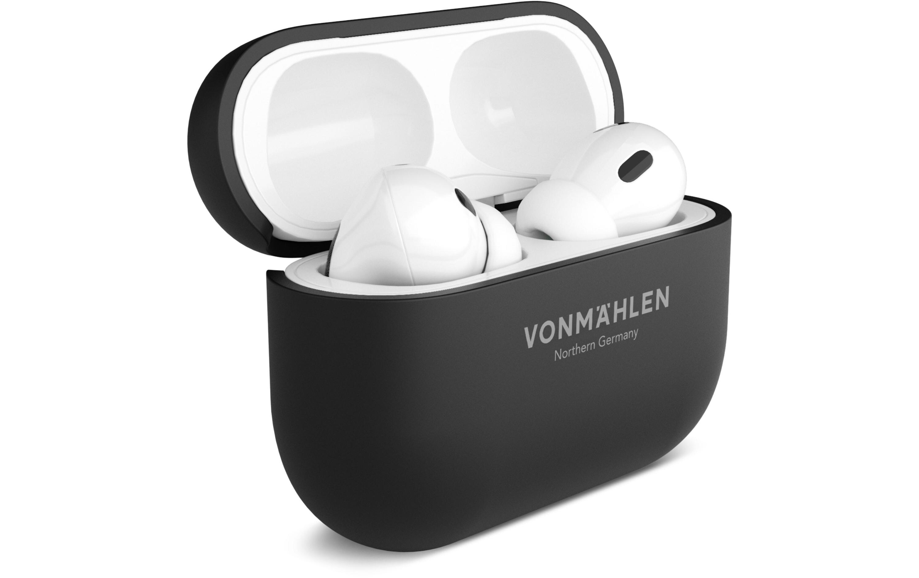 Transportcase Thin AirPods Pro 2 BlackSchlanke und schützende Hülle für AirPods 1 st/2nd Generation