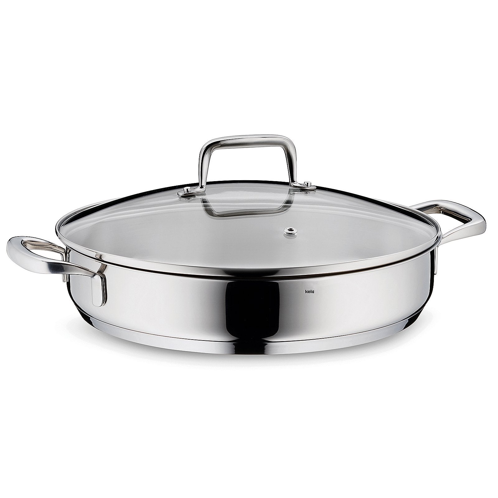 Hapjespan RVS, 28 cm - Kela | Flavoria