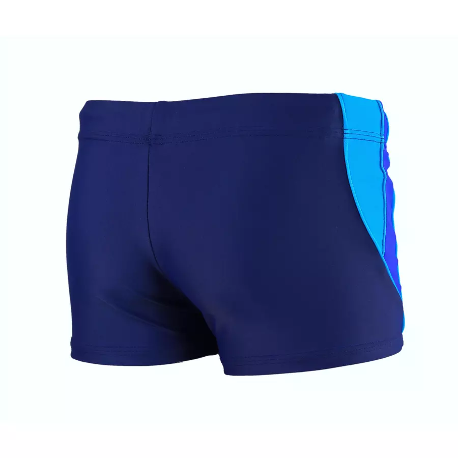 Aquarti Jungen Kurze Badehose mit Einsätzen Seitlich blau