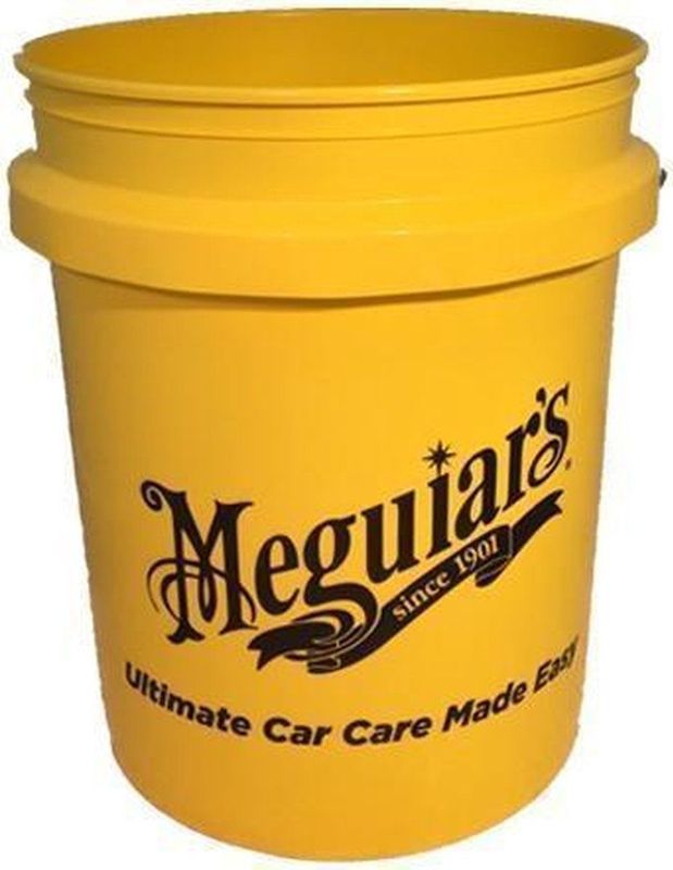Meguiar's - Autowasemmer - Extra Grote Emmer - 14 Liter - Hoogwaardig Plastic
