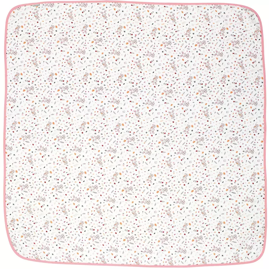 Sterntaler Musselin-Babydecke Hase rosa