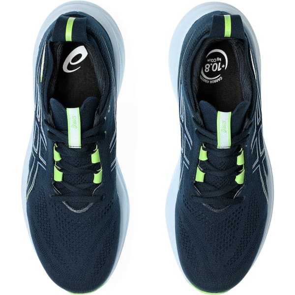 Chaussure running ASICS GEL-NIMBUS 26 FRENCH BLUE/ELECTRIC LIME