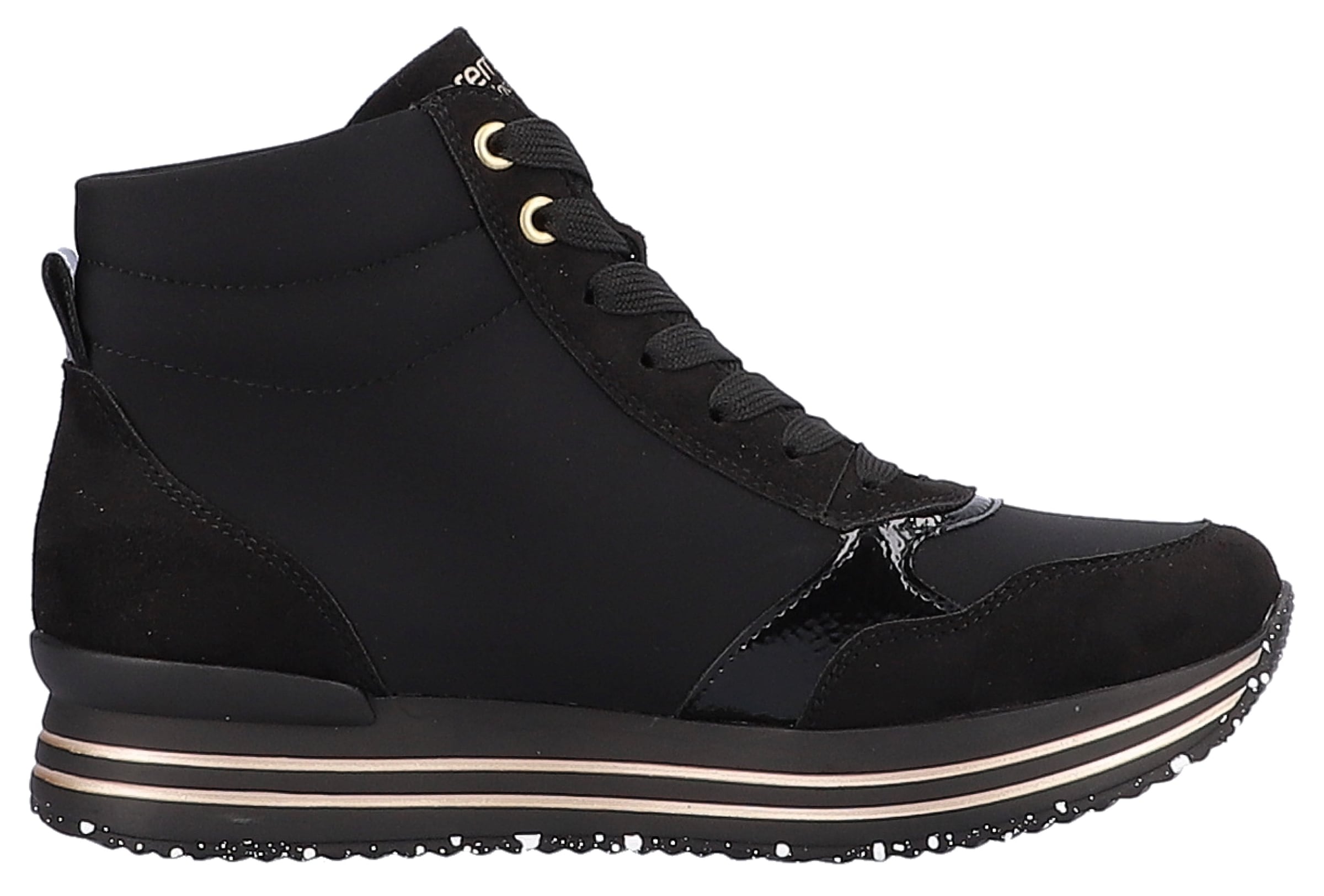 Remonte Sneaker  mit praktischem Wechselfussbett, Freizeitschuh, Halbschuh, Schnürschuh