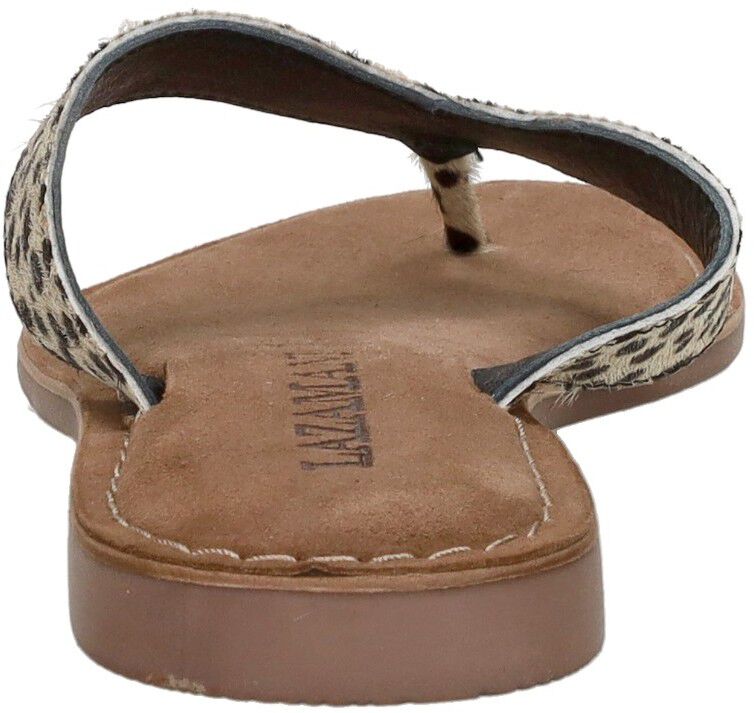 Lazamani Dames slippers gebroken wit