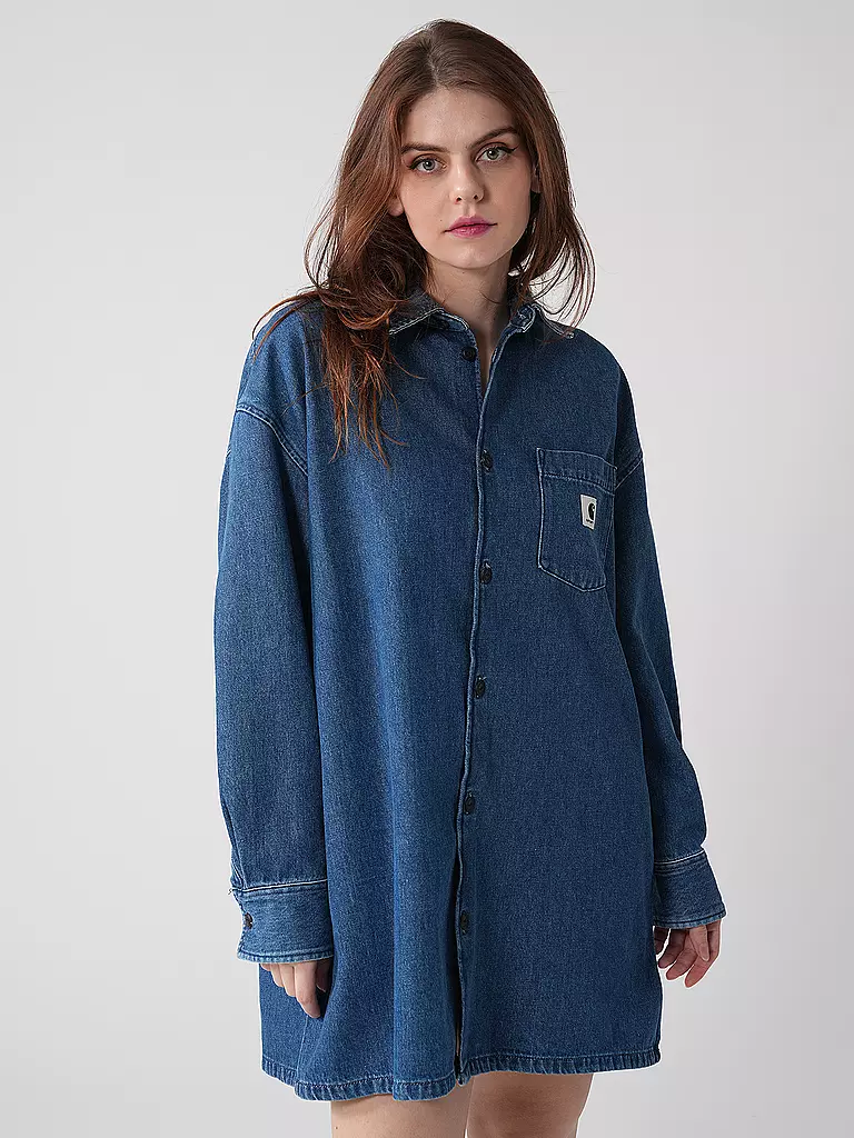 CARHARTT WIP Overshirt GLENNON  blau