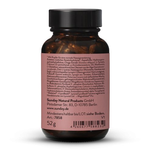Sunday Natural Products  Haarpigment komplex