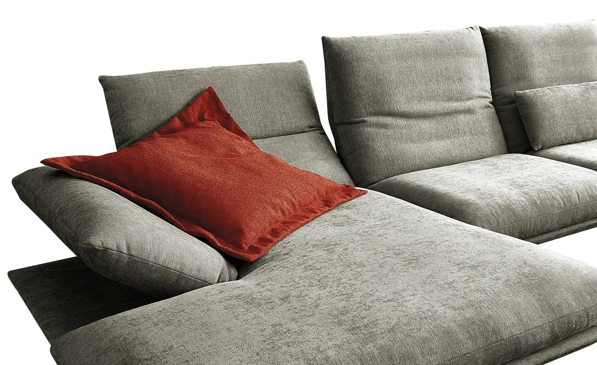 KOINOR Ecksofa aus Flachgewebe Francis