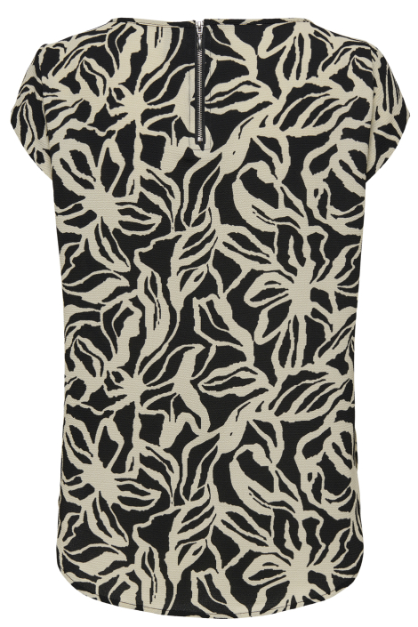Only zwarte dames t-shirt