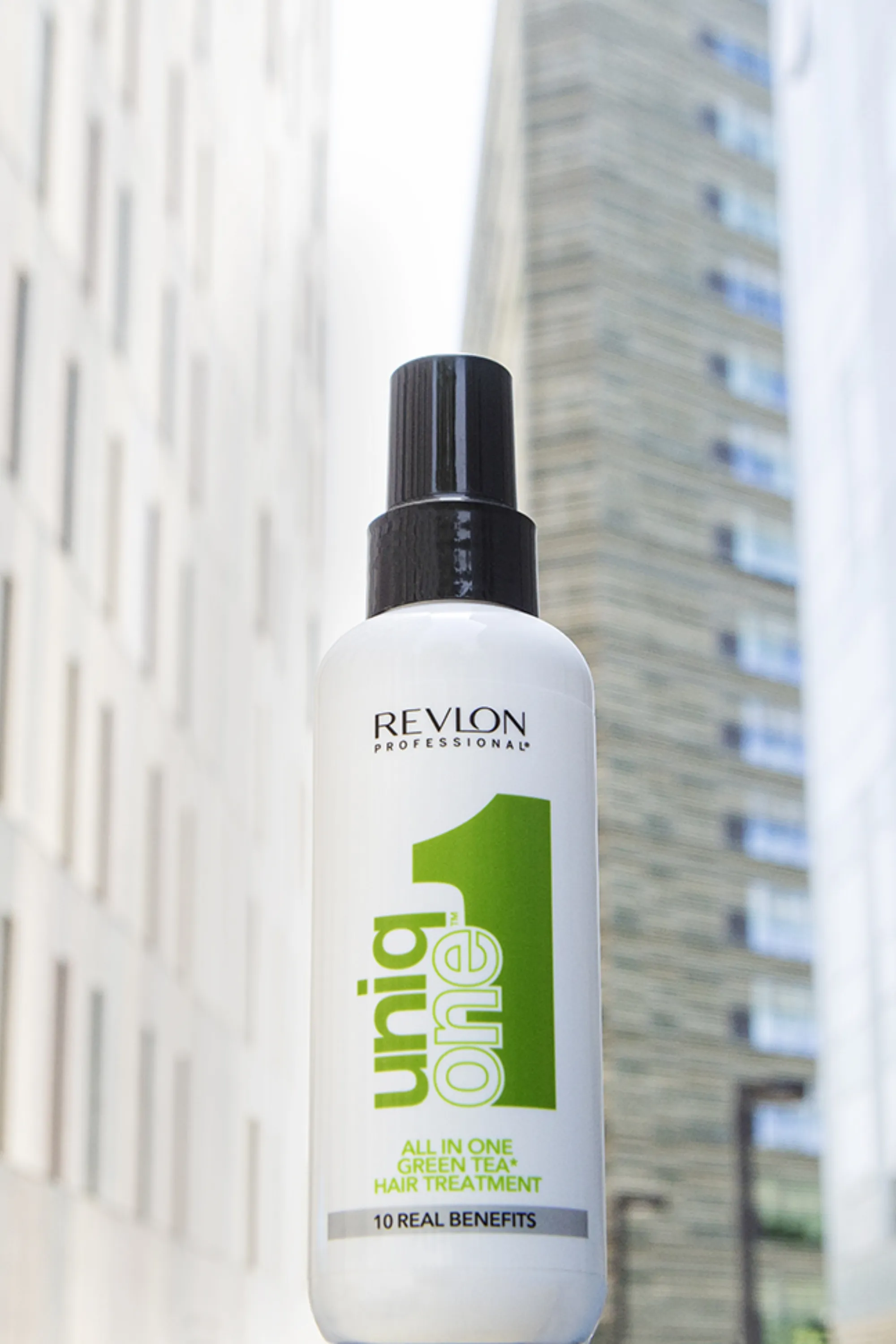 Revlon Professional Masque en spray sans rinçage 10 Bienfaits Parfum Thé Vert UniqOne™-150 ml