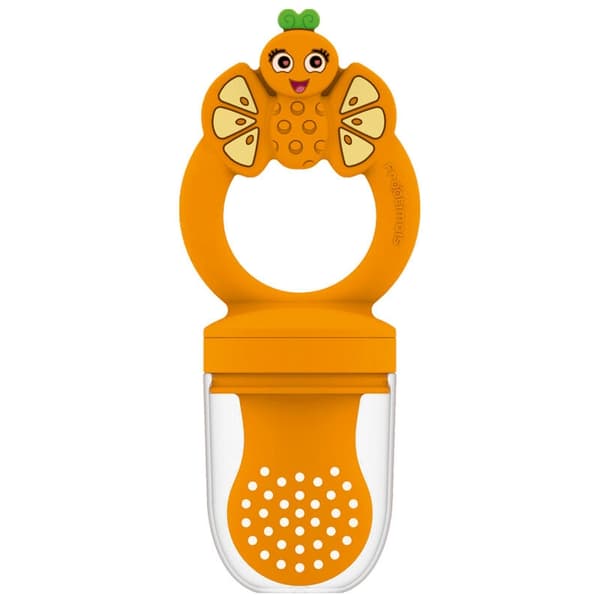 Frootimals Orangiefly silicone fruit teether