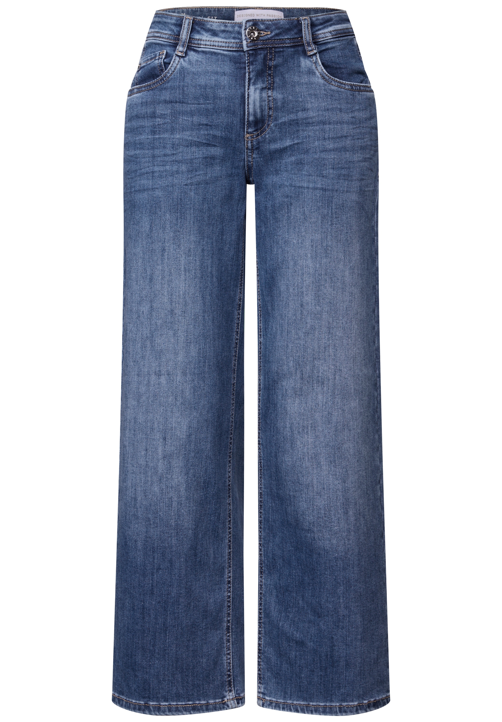 STREET ONE Weite Jeans , im Five-Pocket Style