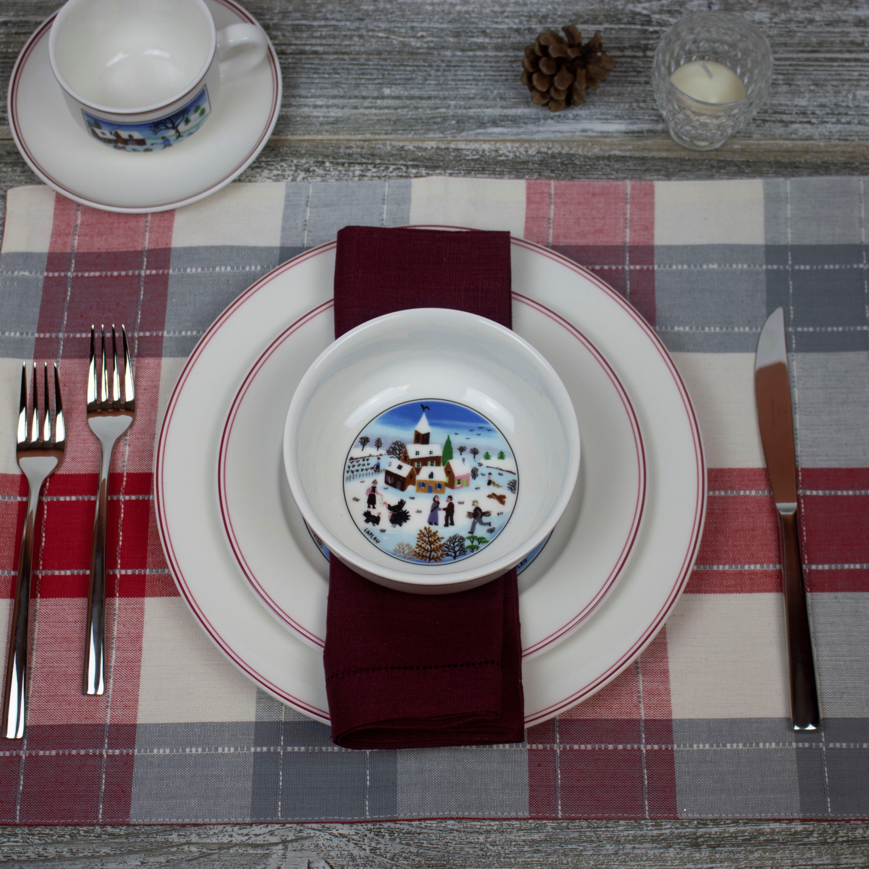 Design Naif Dessert bowl Multi-colored, Premium Porcelain
